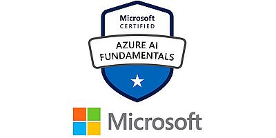 Logo Microsoft Azure AI Fundamentals FP valle del miro valdemoro