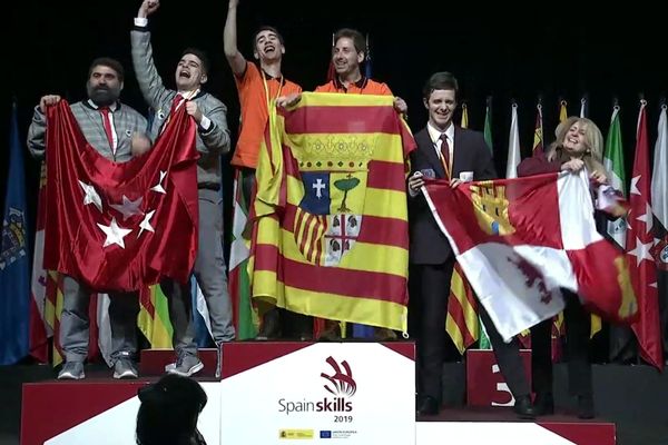 Nuestro alumno de FP, Sergio Mora, ha obtenido medalla de plata en la competición nacional SpainSkills2019