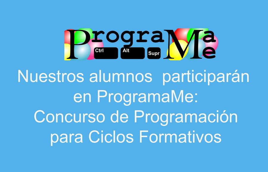 Los alumnos del Valle del Miro participarán en el concurso de programación ProgramaMe