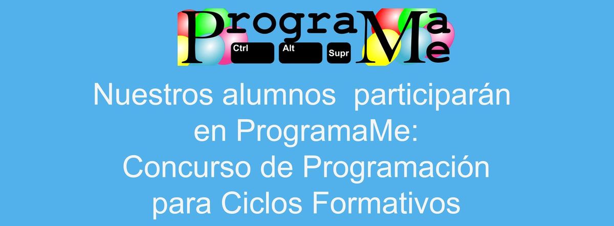 Los alumnos del Valle del Miro participarán en el concurso de programación ProgramaMe