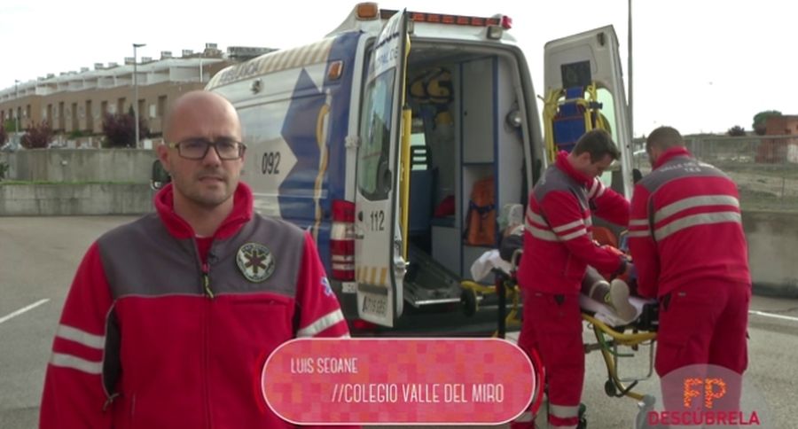 Técnico en Emergencias Sanitarias en el colegio Valle del Miro