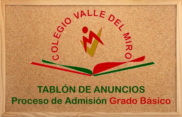 Proceso de Admisión Formación Profesional Básica valle del miro valdemoro